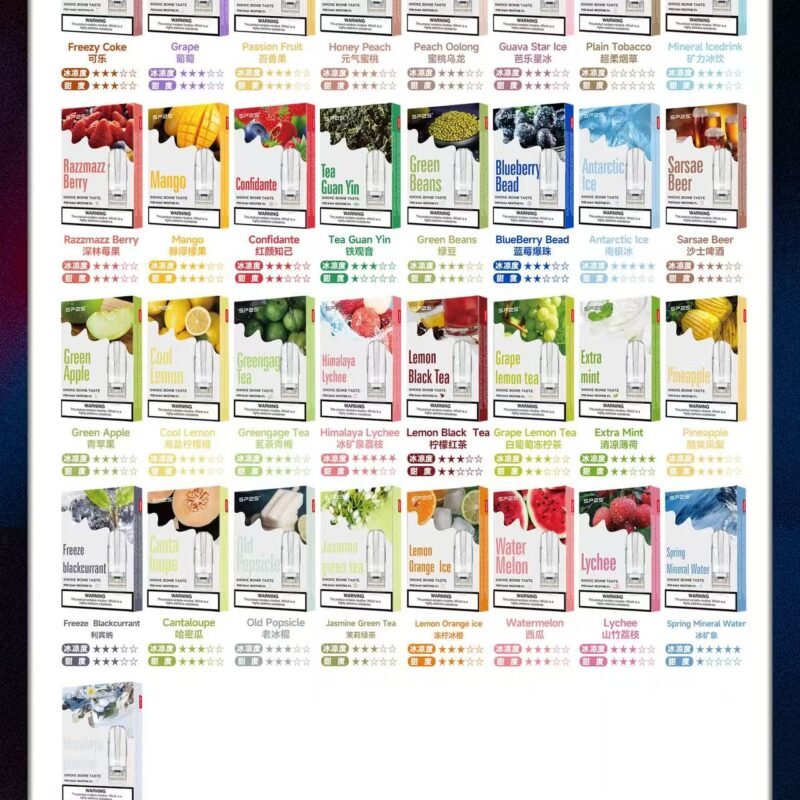 SP2S煙彈 通用LANA sp2s 各式主機   3% 一盒3顆可+200台币随机增送主机活动